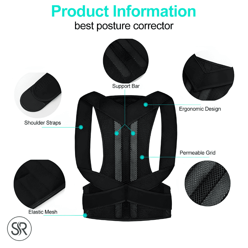 PostureFix — Adjustable Back & Shoulder Corrector Brace