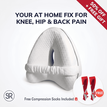 Ergonomic Memory Foam Knee Pillow