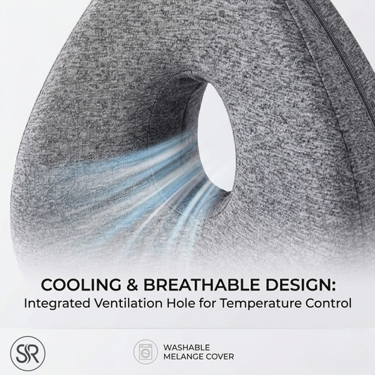 SpineRelief™ Ergonomic Memory Foam Knee Pillow