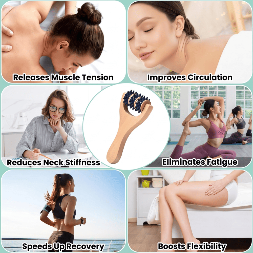 Wood Therapy Neck & Muscle Roller