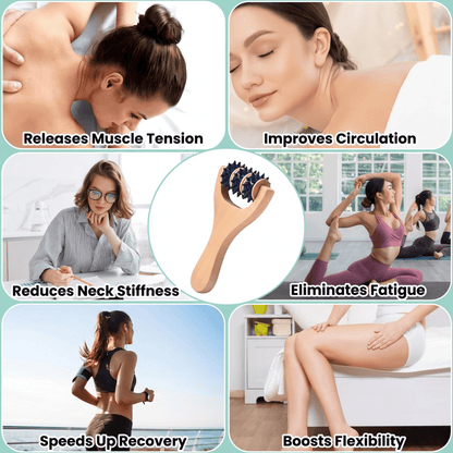 Wood Therapy Neck & Muscle Roller