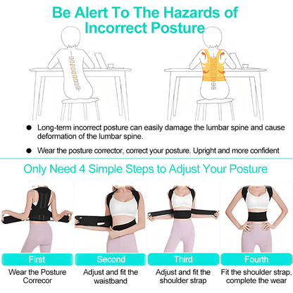 PostureFix — Adjustable Back & Shoulder Corrector Brace