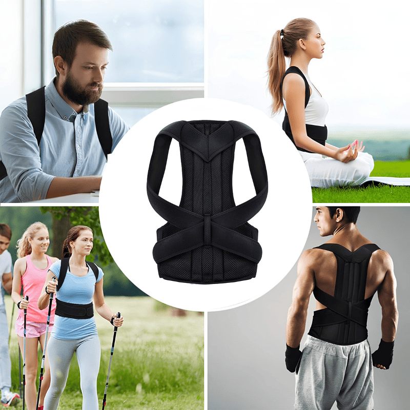 PostureFix — Adjustable Back & Shoulder Corrector Brace