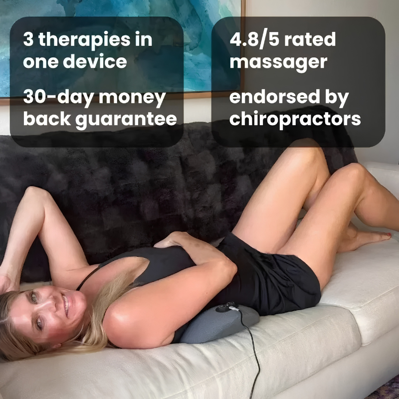 SpineRelief™ 3-in-1 Soothe Back Massager