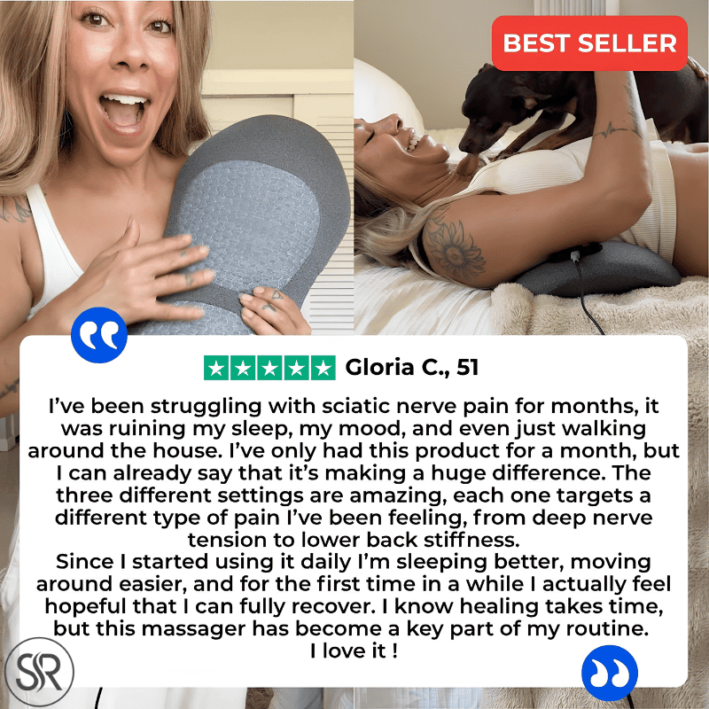 3-in-1 Soothe Back Massager