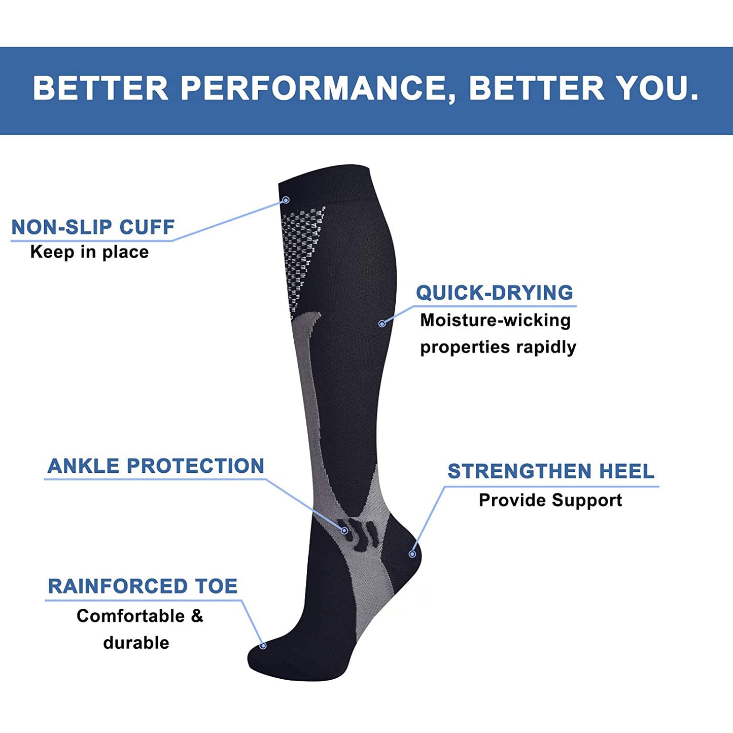 Compression Recovery Socks