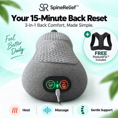 SpineRelief™ 3-in-1 Back Massager